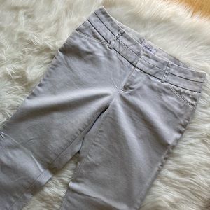 Calvin Klein Slim Pants - Size 2 - Dove Grey